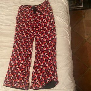 SOMA Pajama Pants Bottoms Hearts Soft Stretchy MEDIUM